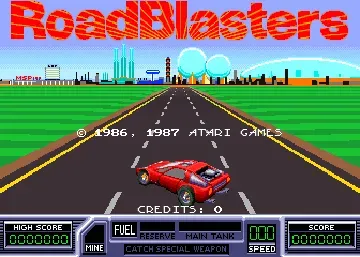 Road Blasters (cockpit, German, rev 1)-MAME 2003